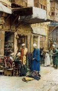 Arab or Arabic people and life. Orientalism oil paintings  378 unknow artist